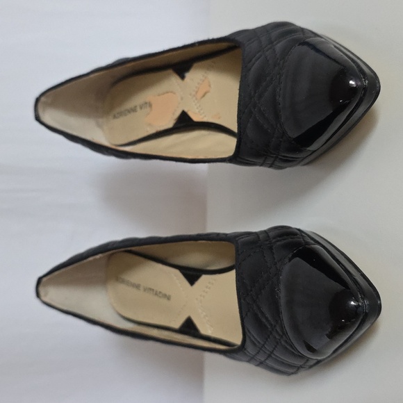 Adrienne Vittadini Black Leather Upper Shoes. Size 6 1/2 Medium. - Picture 2 of 10